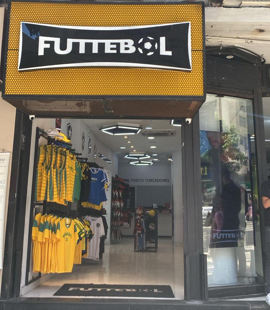 Fachada da loja FUTTEBOL Copacabana